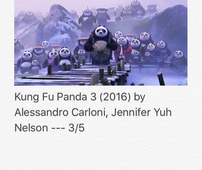 Kung Fu Panda 3