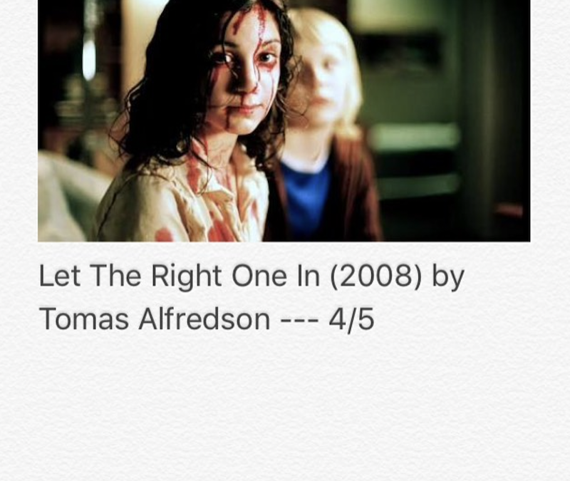 Let The Right One In