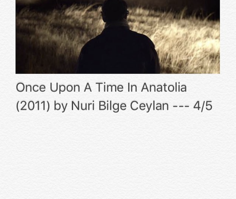 Once Upon A Time In Anatolia