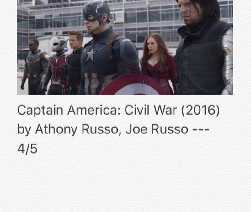 Captain America : Civil War