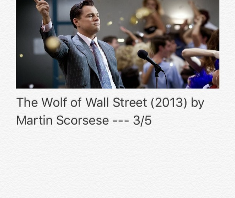 The Wolf Of Wall Street