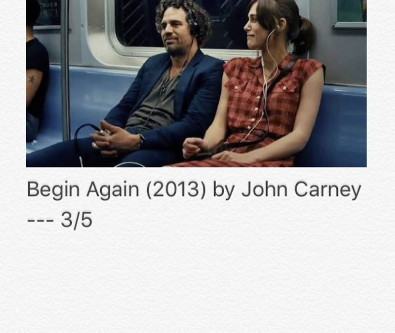 Begin Again