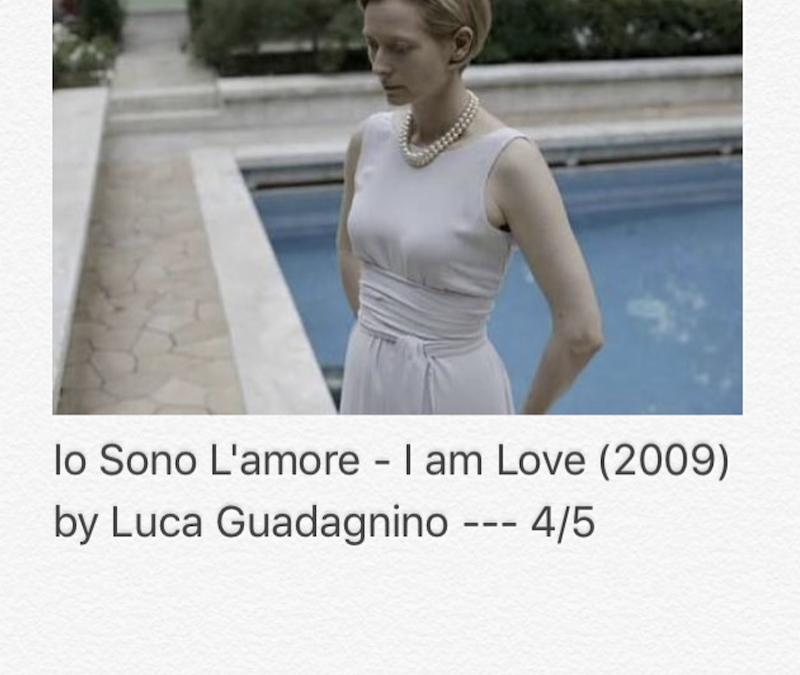 Io Sono L’Amore / I Am Love
