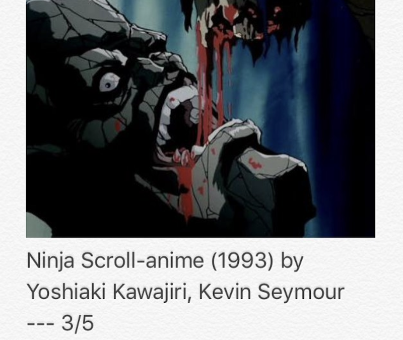 Ninja Scroll