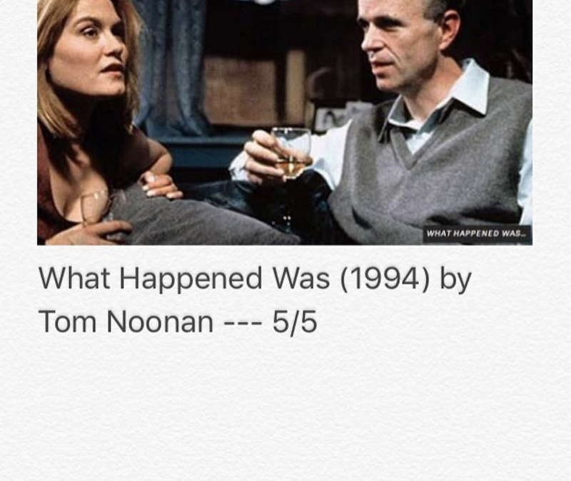 What Happened Was