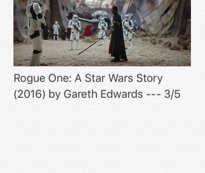 Rogue One : A Star Wars Story