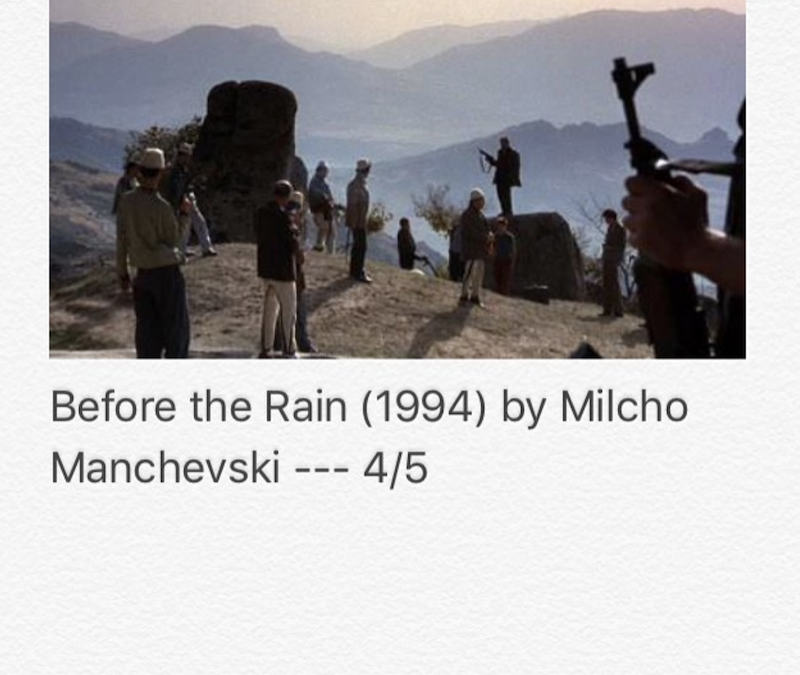 Before The Rain