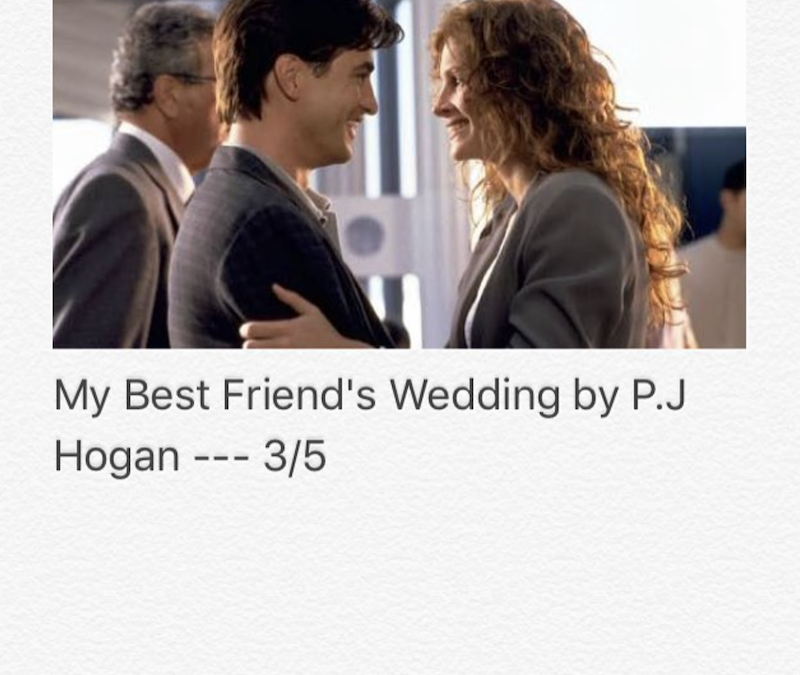 My Best Friend’s Wedding