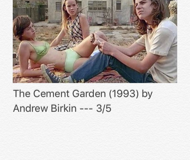 The Cement Garden