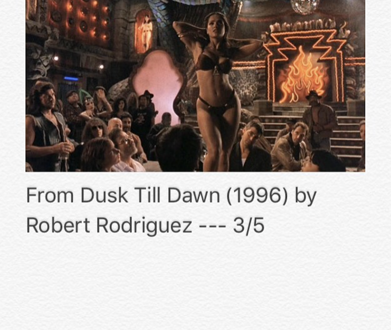 From Dusk Till Dawn