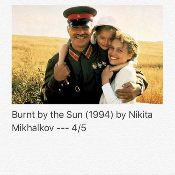 Burnt By The Sun