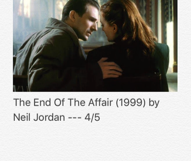 The End Of The Affair
