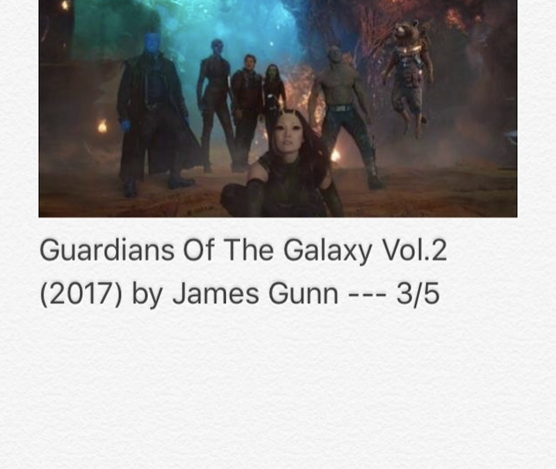 Guardians Of The Galaxy Vol.2