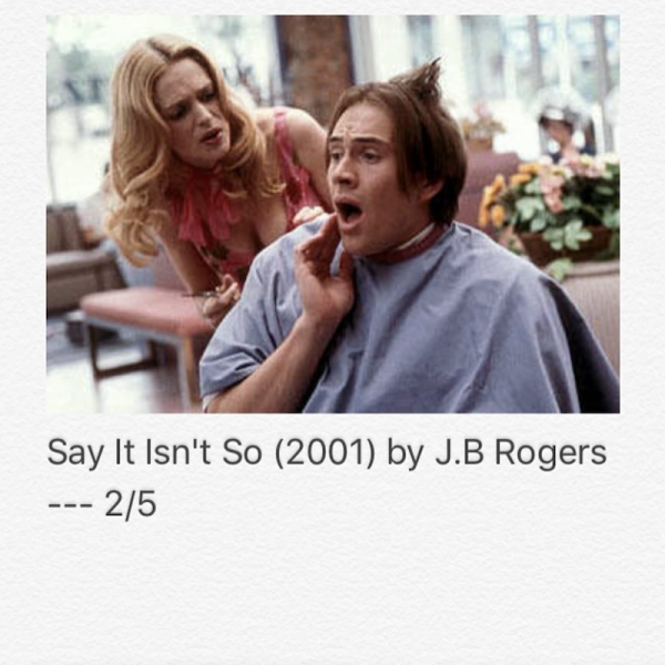 Say It Isn&acirc;t So