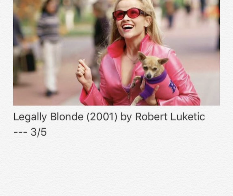 Legally Blonde