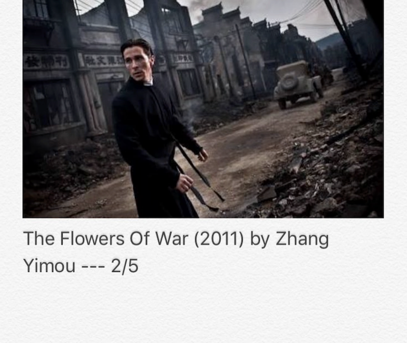 The Flowers Of War