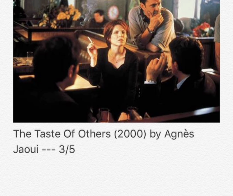 The Taste Of Others