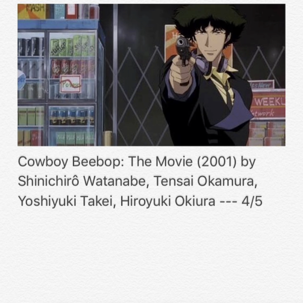 Cowboy Beebop (The Movie)