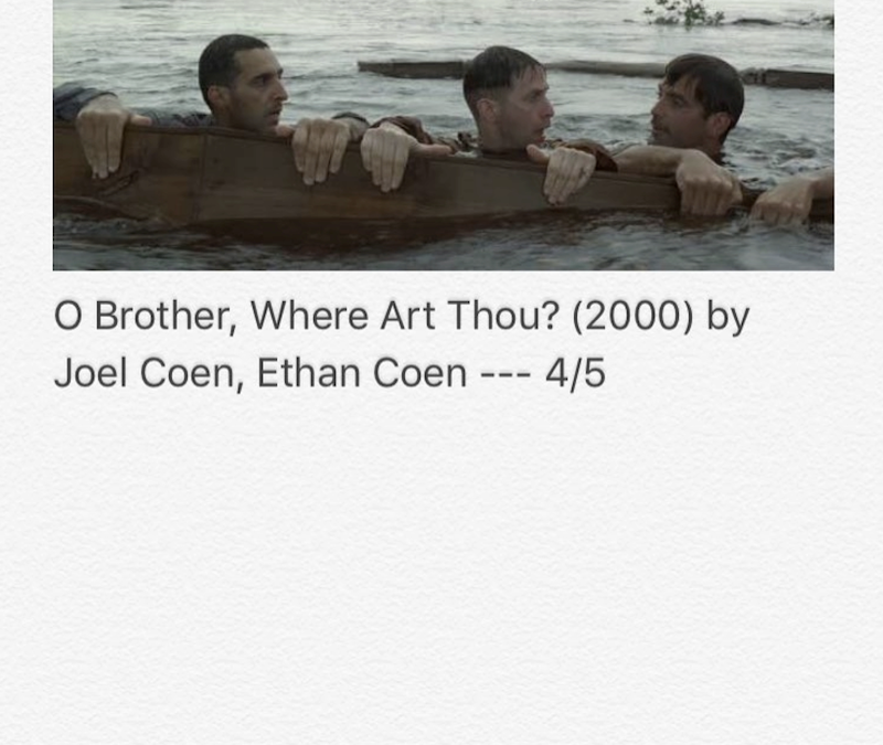O Brother, Where Art Thou?