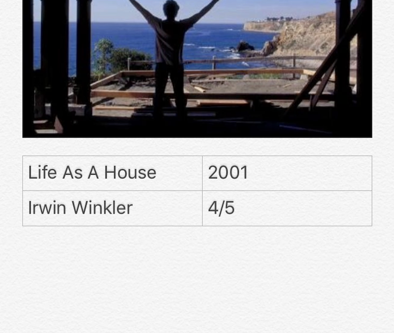 Life As A House