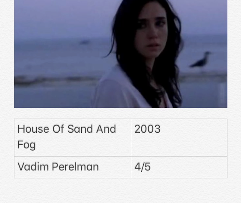 House Of Sand And Fog