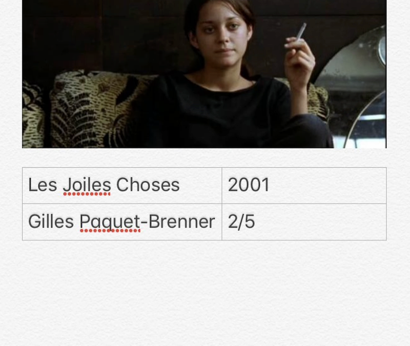 Les Joiles Choses
