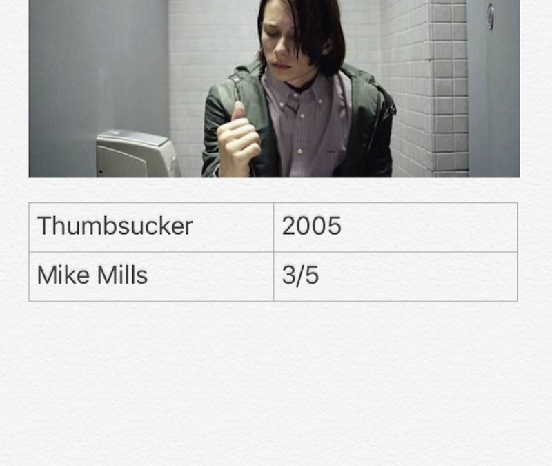 Thumbsucker