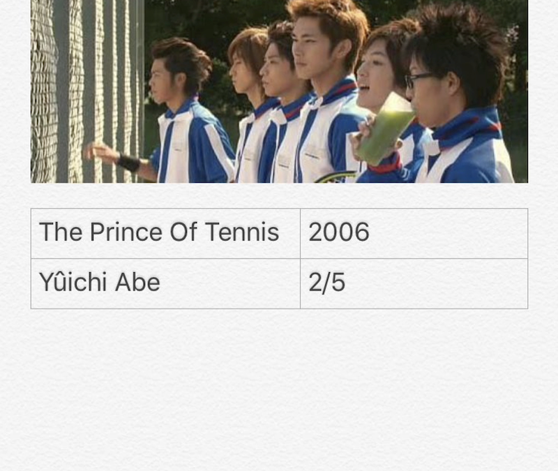 The Prince Of Tennis
