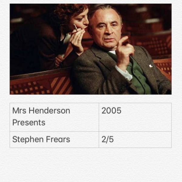 Mrs Henderson Presents