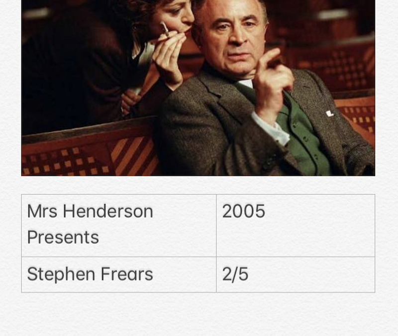 Mrs Henderson Presents