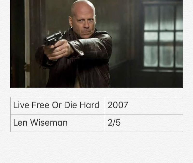 Live Free Or Die Hard
