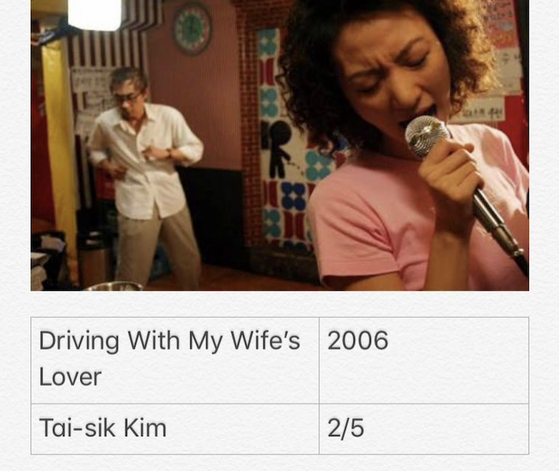 Driving With My Wife’s Lover
