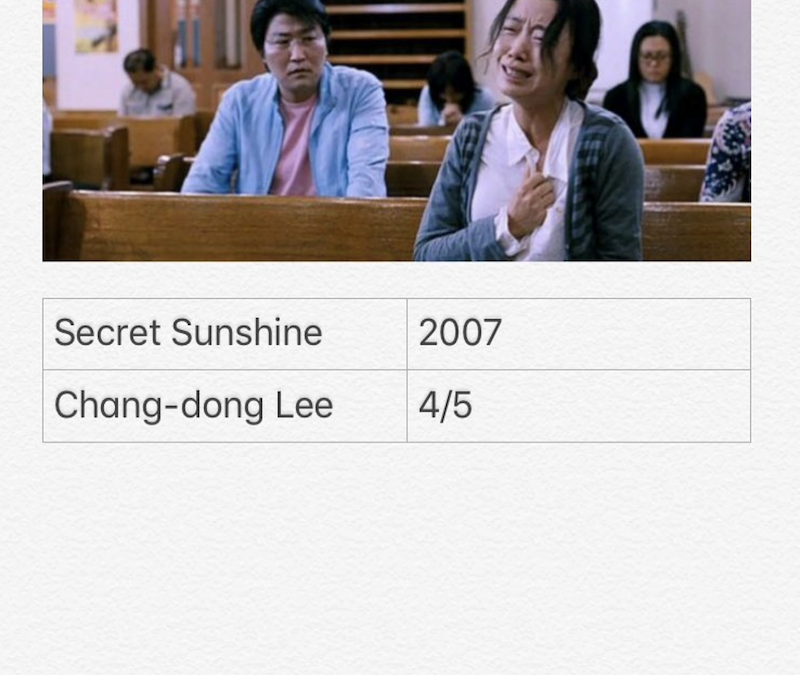 Secret Sunshine