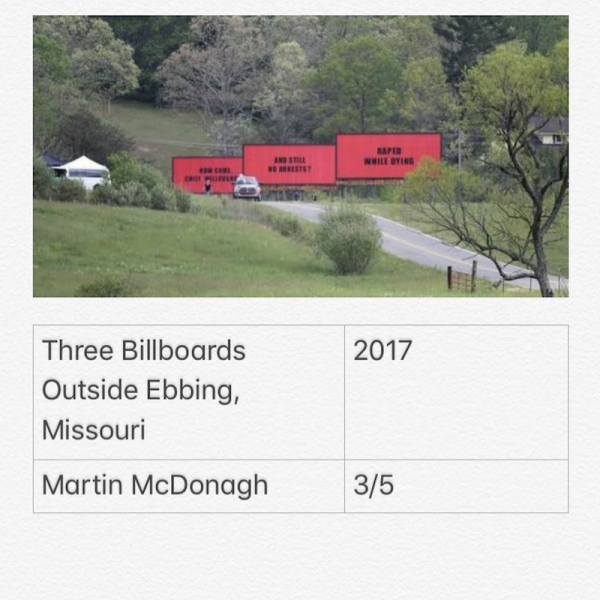 Three Billboards Outside Ebbing, Missouri