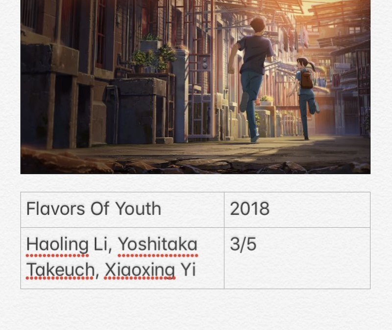 Flavors Of Youth
