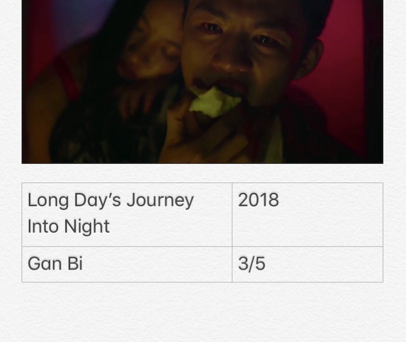 Long Day’s Journey Into Night