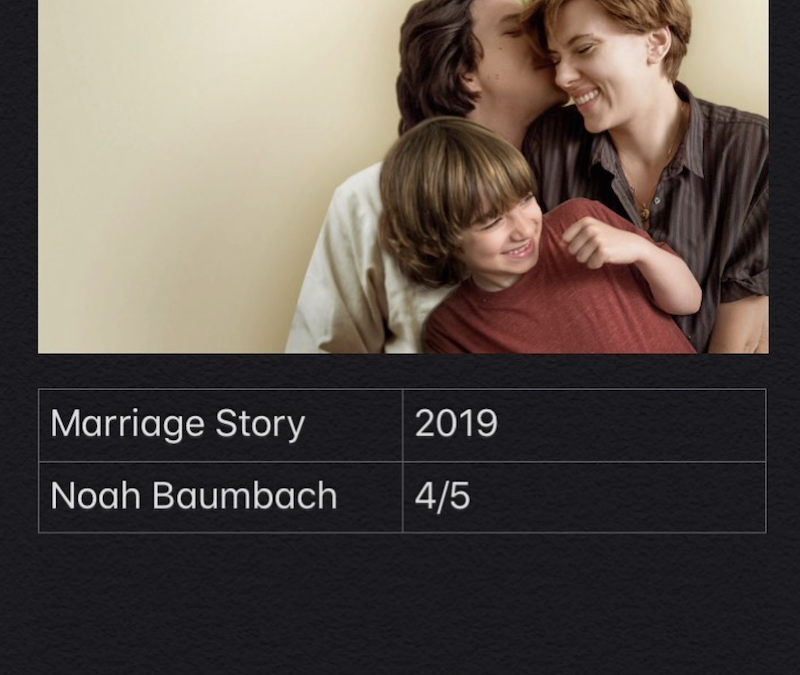 Marriage Story