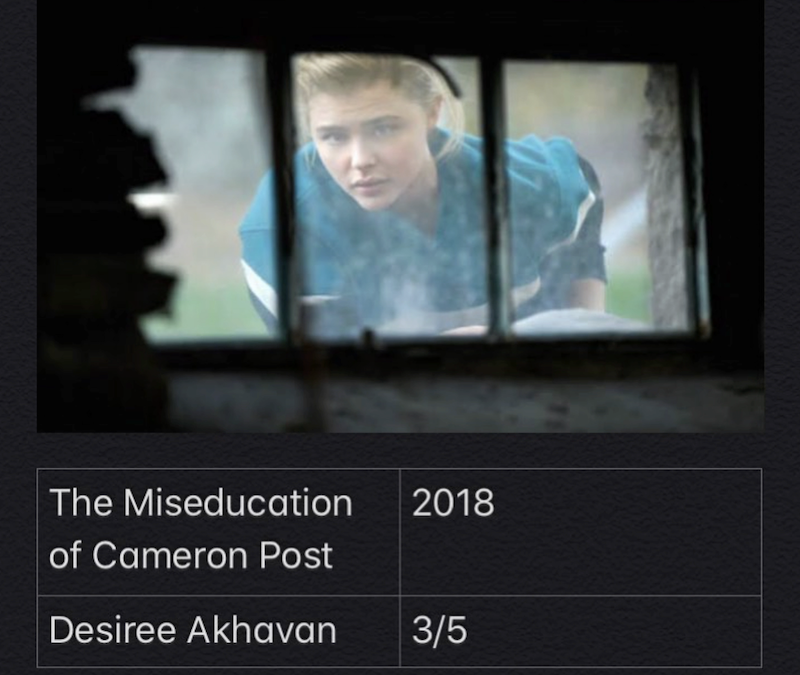 The Miseducation Of Cameron Post