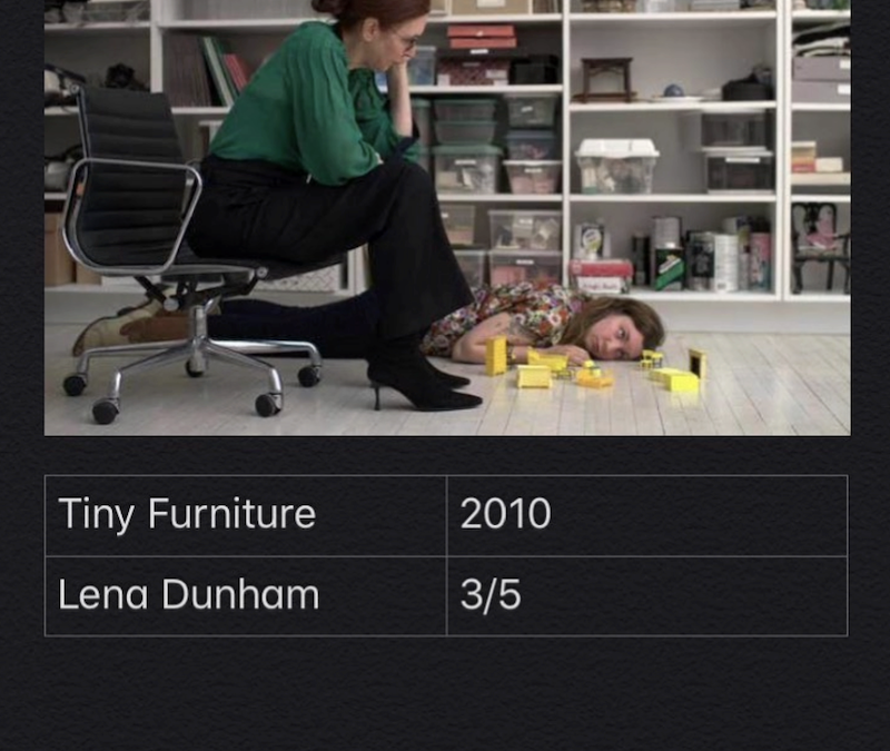 Tiny Furniture