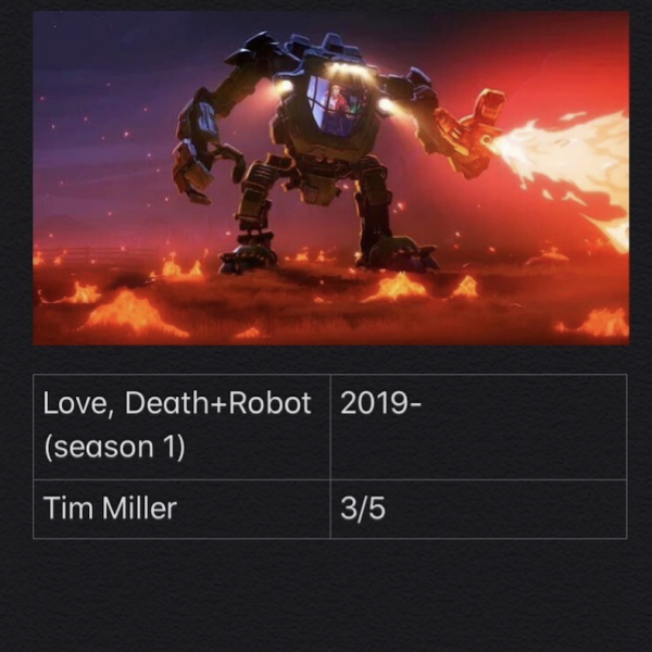 Love, Death & Robot &acirc; Season 1
