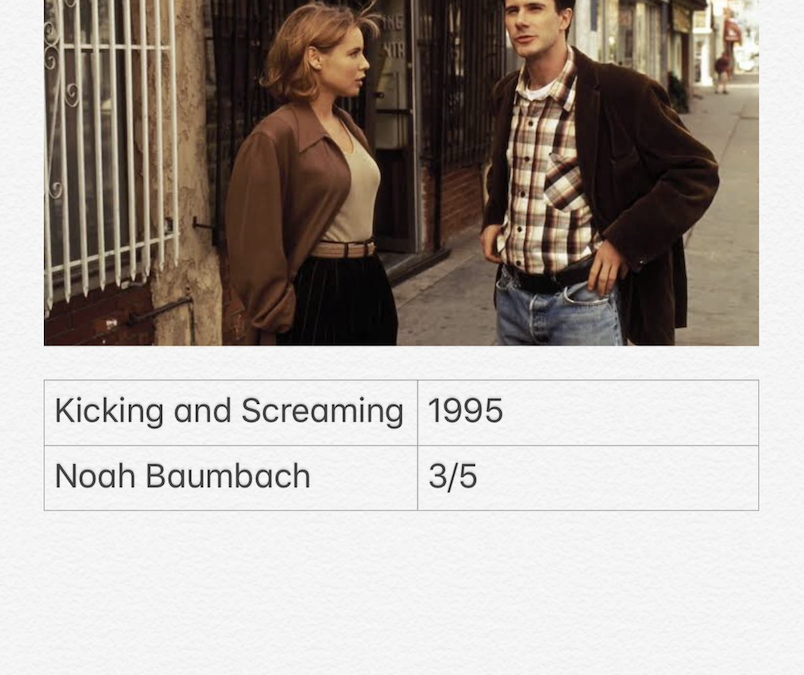 Kicking And Screaming