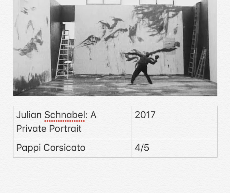 Julian Schnabel : A Private Portrait