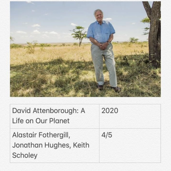 David Attenborough : A Life On Our Planet