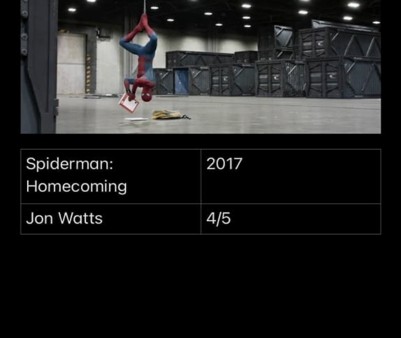 Spiderman : Homecoming