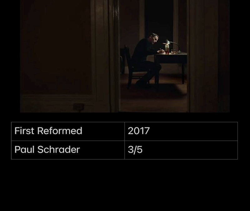 First Reformed