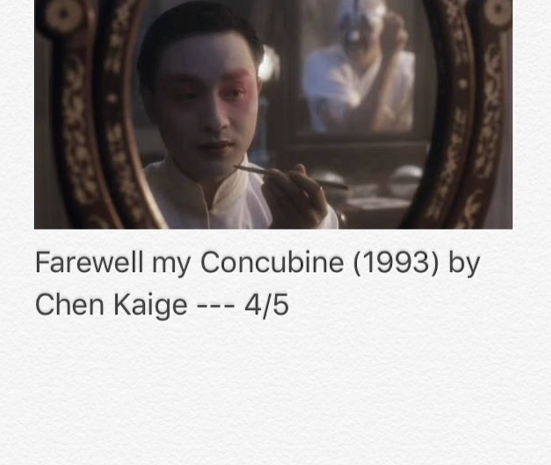 Farewell My Concubine