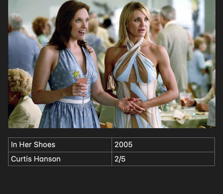 In Her Shoes
