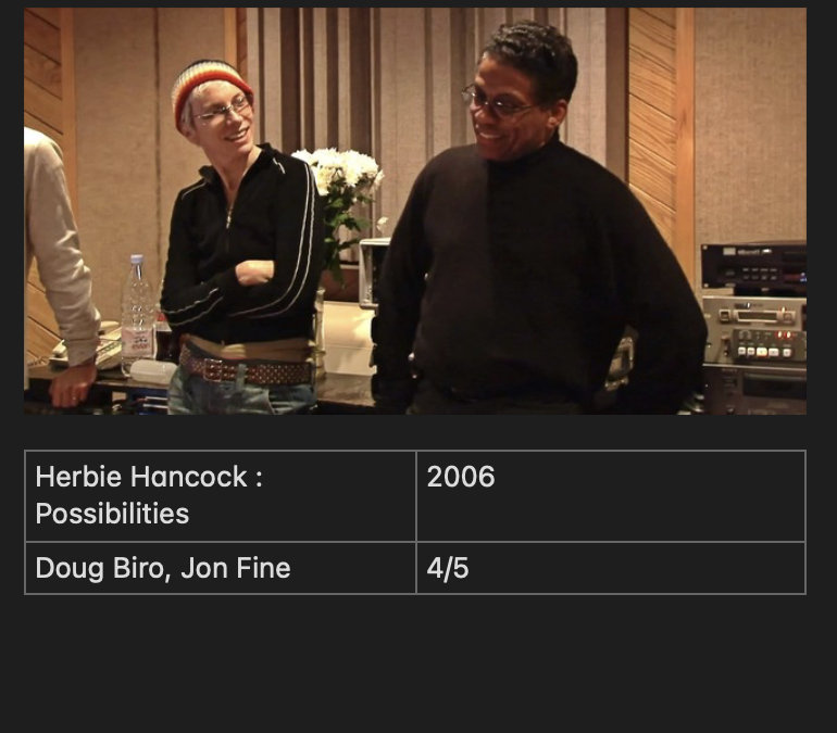Herbie Hancock : Possibilities