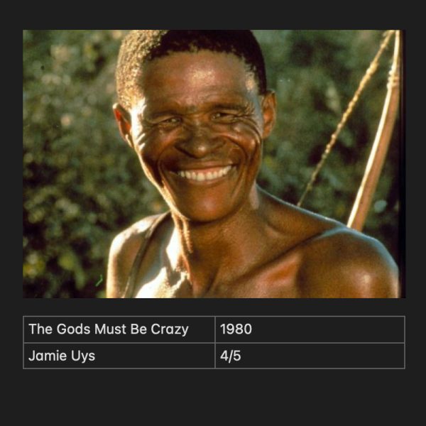 The Gods Must Be Crazy