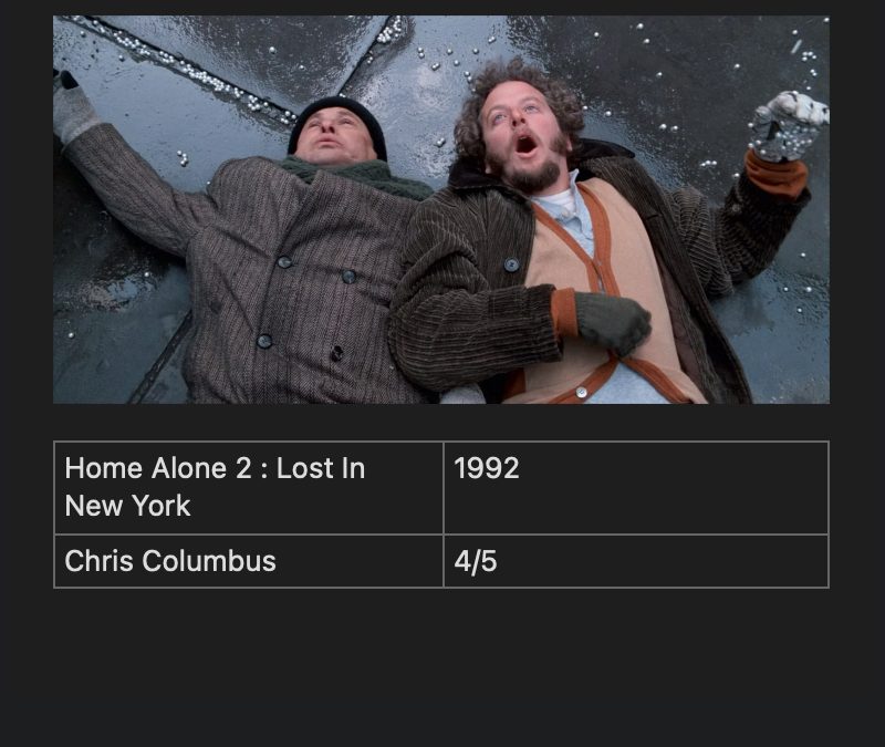 Home Alone 2 : Lost In New York